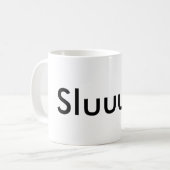 Sluuurp コーヒーマグカップ (正面左)
