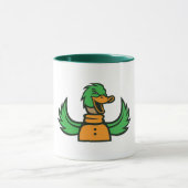 Sly Duck – とよくはしゃぐDuck Mascot Mug マグカップ (中央)