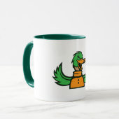 Sly Duck – とよくはしゃぐDuck Mascot Mug マグカップ (正面左)