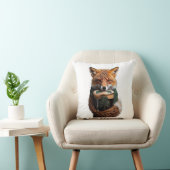 Sly Emerald Fox Toast T-Shirt  クッション (椅子)