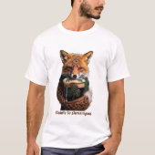 Sly Emerald Fox Toast T-Shirt  Tシャツ (正面)