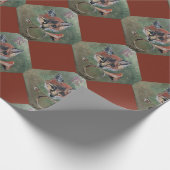 Sly Mr.キツネ ラッピングペーパー (角)