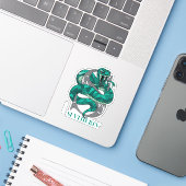 SLYTHERIN™クロスシャッチエンブレム シール (ノートパソコンとiPhone)