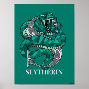 SLYTHERIN™クロスシャッチエンブレム ポスター