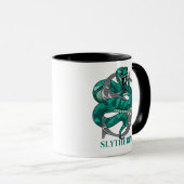SLYTHERIN™クロスシャッチエンブレム マグカップ (正面右)