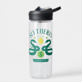 SLYTHERIN™ハウスダブルスネークロッケットグラフィック ウォーターボトル (左面)