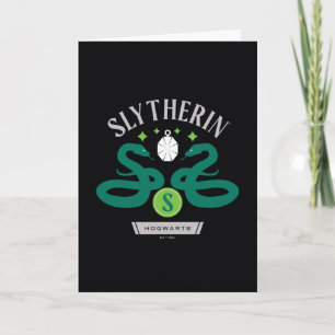 SLYTHERIN™ハウスダブルスネークロッケットグラフィック カード