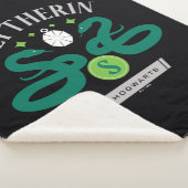 SLYTHERIN™ハウスダブルスネークロッケットグラフィック シェルパブランケット (3/4)