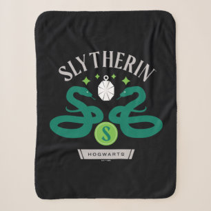 SLYTHERIN™ハウスダブルスネークロッケットグラフィック シェルパブランケット
