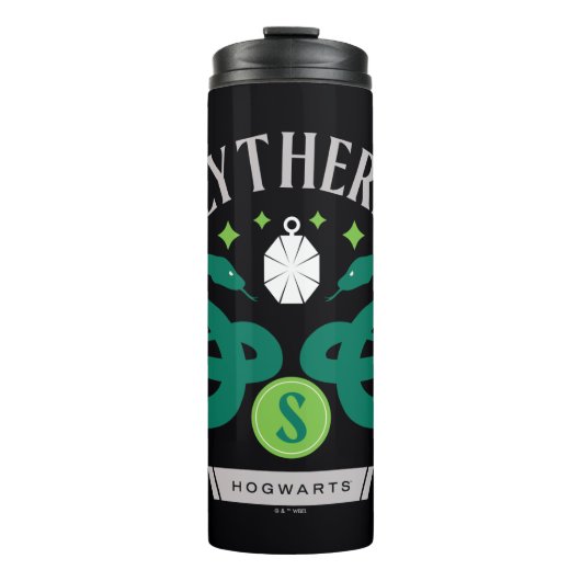 SLYTHERIN™ハウスダブルスネークロッケットグラフィック タンブラー (正面)