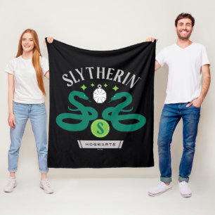 SLYTHERIN™ハウスダブルスネークロッケットグラフィック フリースブランケット