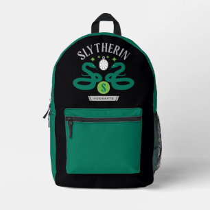SLYTHERIN™ハウスダブルスネークロッケットグラフィック プリントバックパック