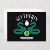 SLYTHERIN™ハウスダブルスネークロッケットグラフィック ポストカード (正面/裏面)