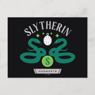 SLYTHERIN™ハウスダブルスネークロッケットグラフィック ポストカード