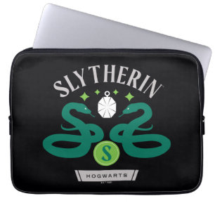 SLYTHERIN™ハウスダブルスネークロッケットグラフィック ラップトップスリーブ