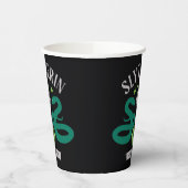 SLYTHERIN™ハウスダブルスネークロッケットグラフィック 紙コップ (左)