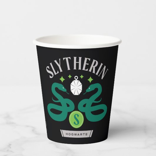 SLYTHERIN™ハウスダブルスネークロッケットグラフィック 紙コップ (正面)