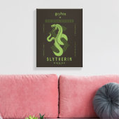 SLYTHERIN™ハウス キャンバスプリント (インサイチュ (リビング))