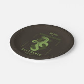 SLYTHERIN™ハウス ペーパープレート (アングル)