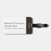 SLYTHERIN™ハウス ラゲッジタグ (裏面横)