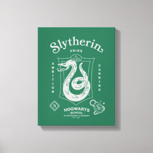 SLYTHERIN™プライド志向狡猾紋章 キャンバスプリント