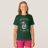 SLYTHERIN™プライド野心狡猾クレスト Tシャツ (正面フル)