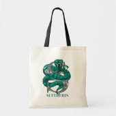 SLYTHERIN™ Crosshatched Emblem トートバッグ (正面)