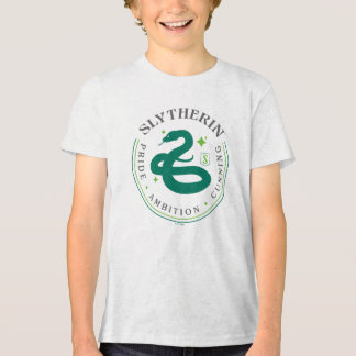SLYTHERIN™ Green Snake House Pride Badge トライブレンドTシャツ