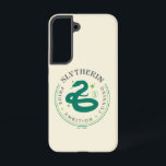SLYTHERIN™ Green Snake House Pride Badge Samsung Galaxy S22ケース<br><div class="desc">These are the tenets for SLYTHERIN™ House: Pride - Ambition - Cunning. Wear this on a graphic t-shirt or have on a personalized mug! Shop this design on more custom Zazzle products for the perfect gift.</div>