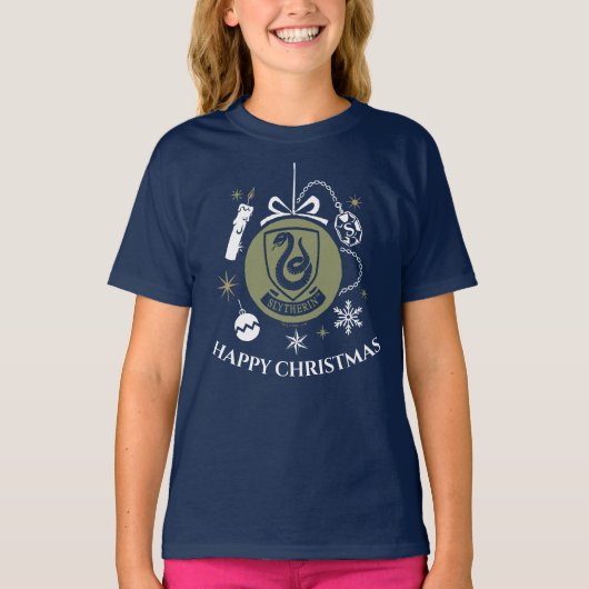 SLYTHERIN™ Holiday Bauble Graphic Tシャツ (正面)