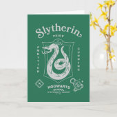 SLYTHERIN™ Pride Ambition Cunning Crest カード (黄色い花)