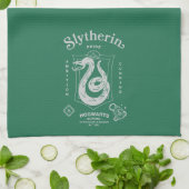 SLYTHERIN™ Pride Ambition Cunning Crest キッチンタオル (折り畳み)