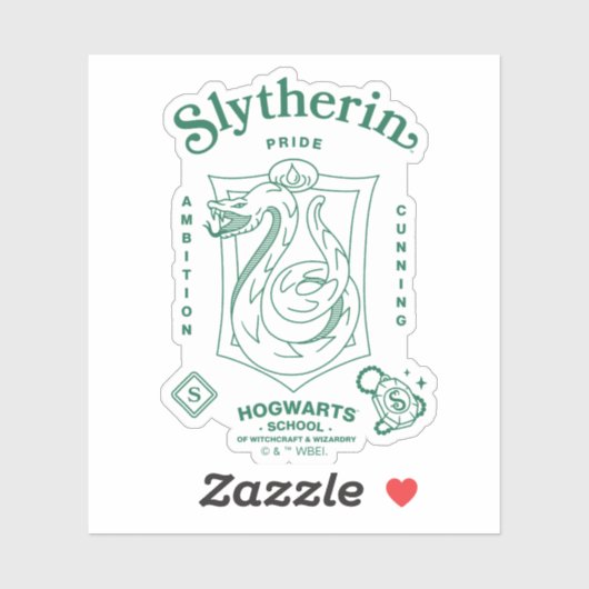 SLYTHERIN™ Pride Ambition Cunning Crest シール (シート)