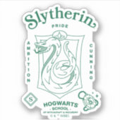 SLYTHERIN™ Pride Ambition Cunning Crest シール (正面)