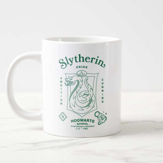 SLYTHERIN™ Pride Ambition Cunning Crest ジャンボコーヒーマグカップ (左)
