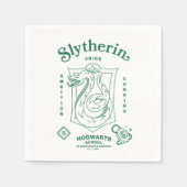 SLYTHERIN™ Pride Ambition Cunning Crest スタンダードカクテルナプキン (正面)