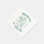 SLYTHERIN™ Pride Ambition Cunning Crest スタンダードカクテルナプキン (角)