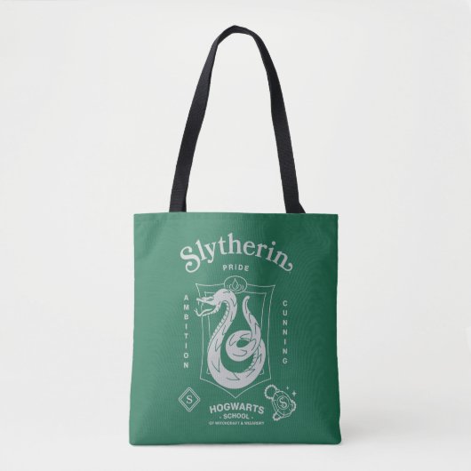 SLYTHERIN™ Pride Ambition Cunning Crest トートバッグ (正面)