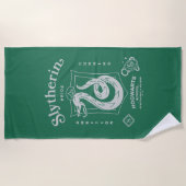 SLYTHERIN™ Pride Ambition Cunning Crest ビーチタオル (正面)