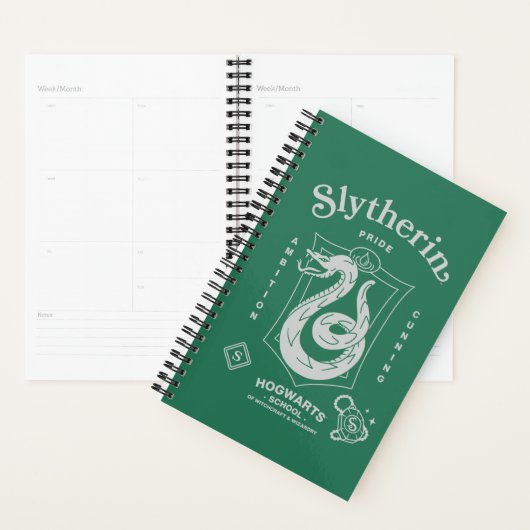 SLYTHERIN™ Pride Ambition Cunning Crest プランナー手帳 (ディスプレー)