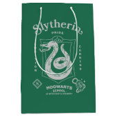 SLYTHERIN™ Pride Ambition Cunning Crest ミディアムペーパーバッグ (正面)