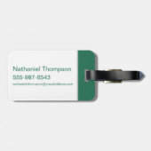 SLYTHERIN™ Pride Ambition Cunning Crest ラゲッジタグ (裏面横)