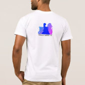 SMガール02C – シャツデザイン Tシャツ (裏面)