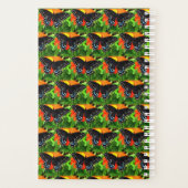 Smプランナーブラックアゲハチョウグラフィック プランナー手帳 (裏面)