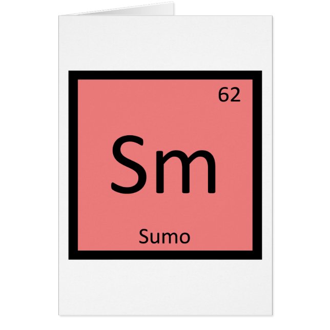 Sm - 相撲化学周期表 (正面)