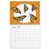 Sm, Med, Lgカレンダー – デジタル絵画*** カレンダー (2月 2026)