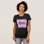 Sm - Stepmom Chemistry おもしろい Elementシンボルティー Tシャツ (正面フル)