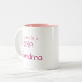 SMAの祖父母 ツートーンマグカップ (正面左)