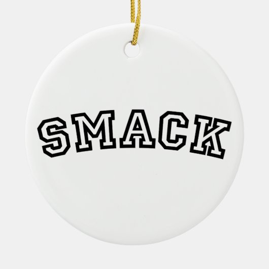 SMACK セラミックオーナメント (正面)