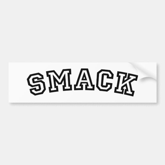SMACK バンパーステッカー (正面)